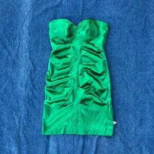 y2k DJ-Jaz strapless ruched mini dress